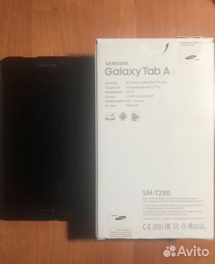 Планшет Galaxy Tab A 2016 SM-T280