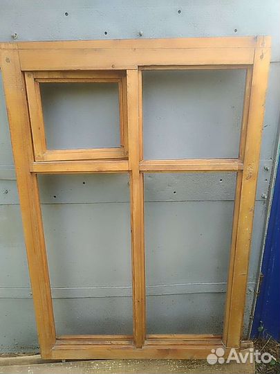 Оконный блок деревянный