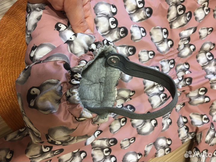 Зимний комбинезон для девочки 86