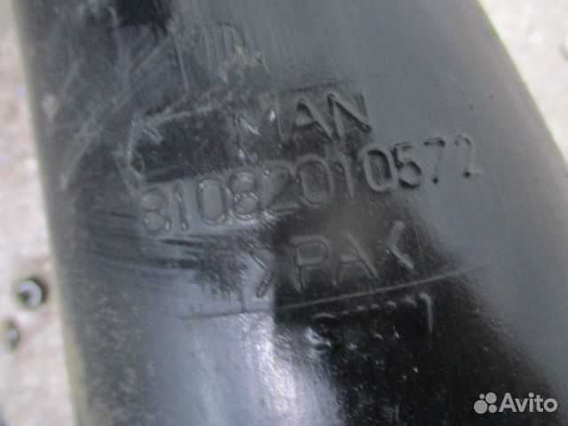 Патрубок воздушного фильтра MAN 81082010572