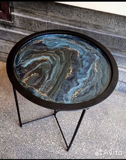 Журнальный столик круглый