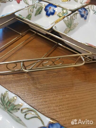 Менажница фарфор