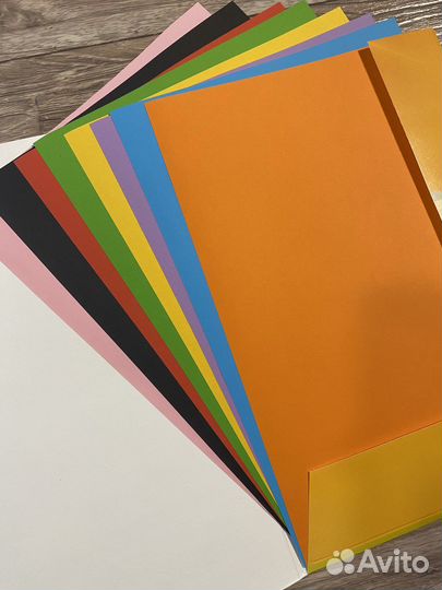 Цветная бумага Мульти-Пульти А4 8 л