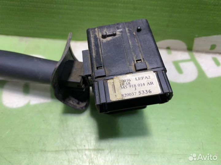 Подрулевой переключатель дворников Renault Symbol