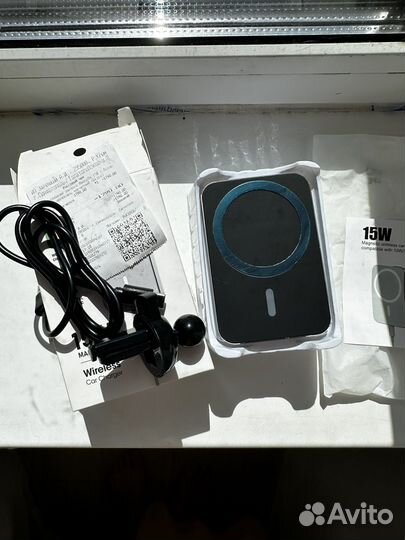 Беспроводная зарядка Magnetic 15w