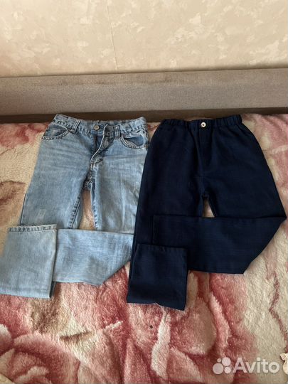 Вещи пакетом на мальчика 128-140 размер (6-7 лет)