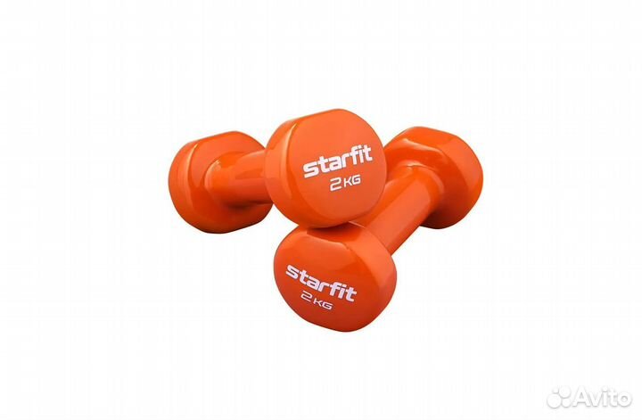 Гантели виниловые USA Style 2 кг