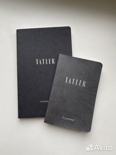 Блокнот черный новый Tatler