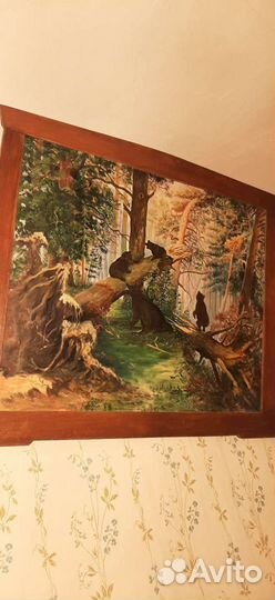 Картина маслом на холсте большая 92см115см