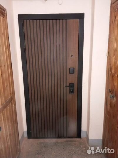 Качественная дверь входная с зеркалом с бесплатной