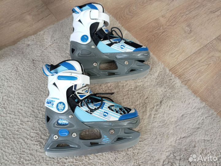 Коньки детские раздвижные 33 - 36