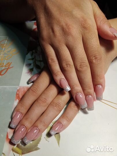 Наращивание ногтей. Опыт 14лет. Покрытие.Коррекция