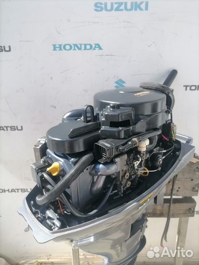 Yamaha F25, нога S, румпель, два стартера