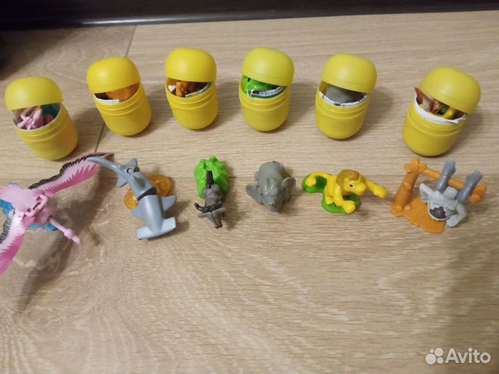 Игрушки из киндер-сюрприз Натунс (Natoons)