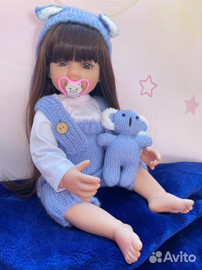 Кукла реборн полностью силиконовая