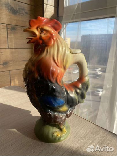 Редкий штоф петух