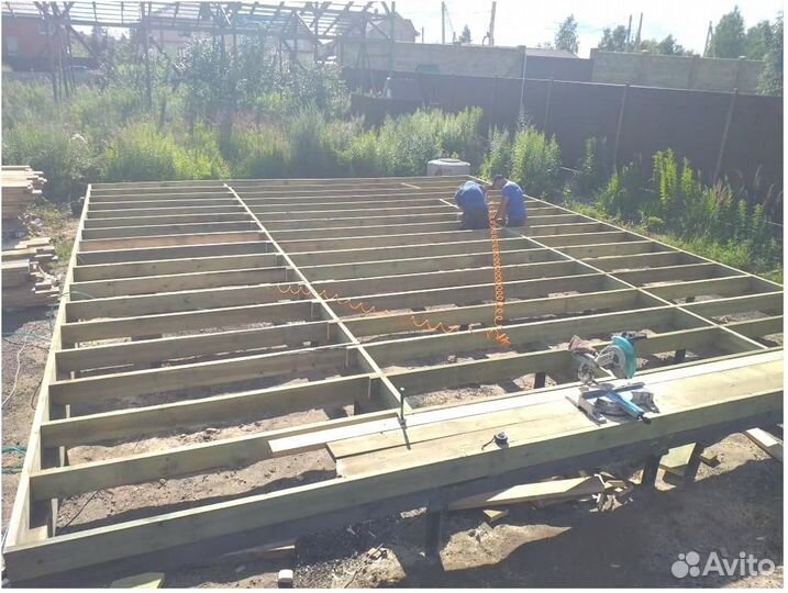 Свайный фундамент. Реконструкция под ключ