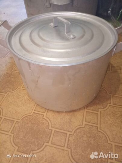 Кастрюля алюминиевая 5 л СССР Новая