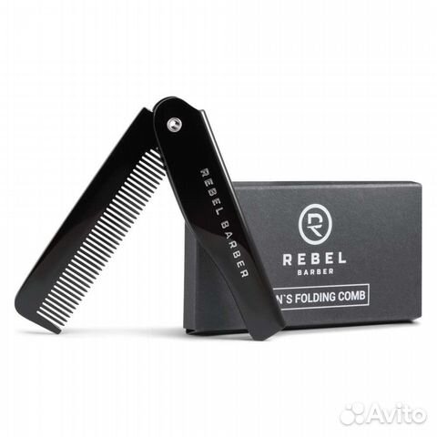 Расческа для бороды rebel barber Folding Comb