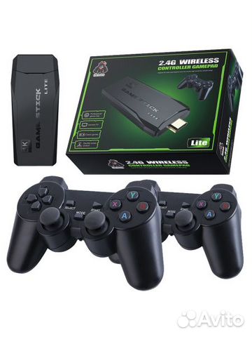 Приставка hdmi TV game stick для тв + 2 джойстика