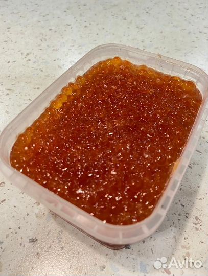 Красная икра горбуши