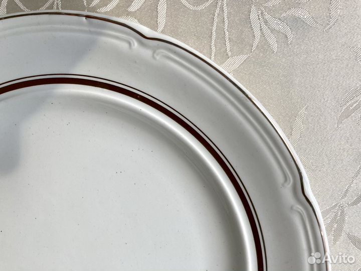 Блюдо большое круглое СССР сервировочное