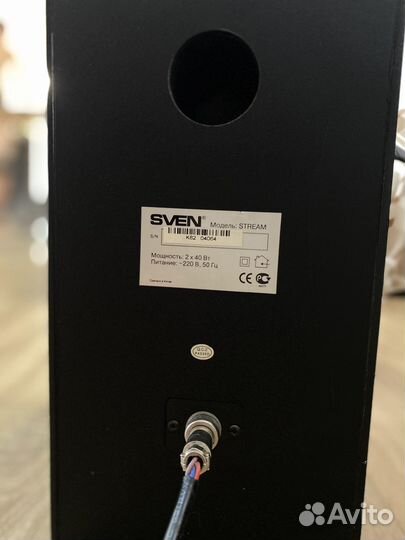 Колонки sven stream 80вт