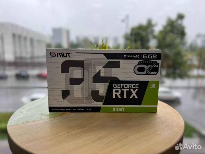 Видеокарта Palit GeForce RTX 3050 StromX OC