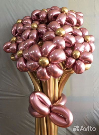 Букеты цветов из шариков