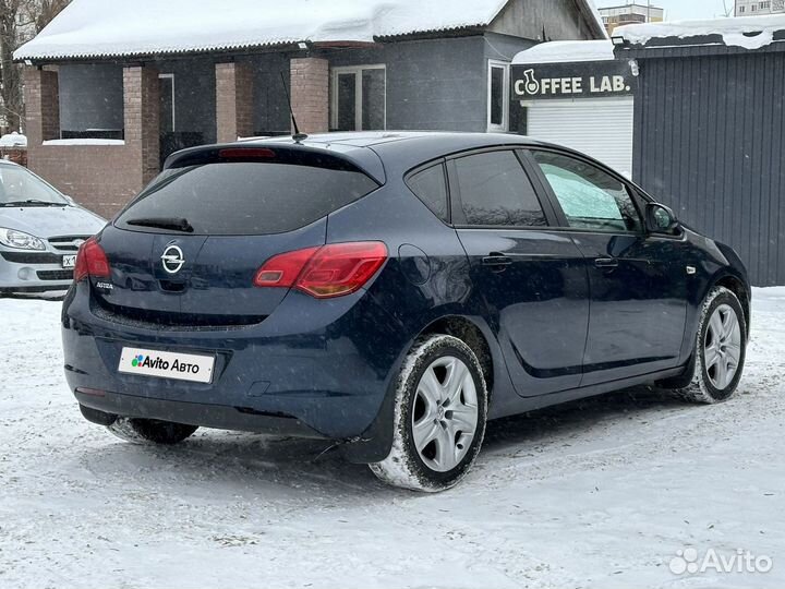 Opel Astra 1.6 МТ, 2010, 188 336 км