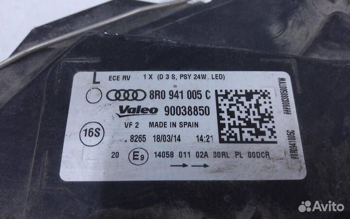 Фара левая Audi Q5/SQ5