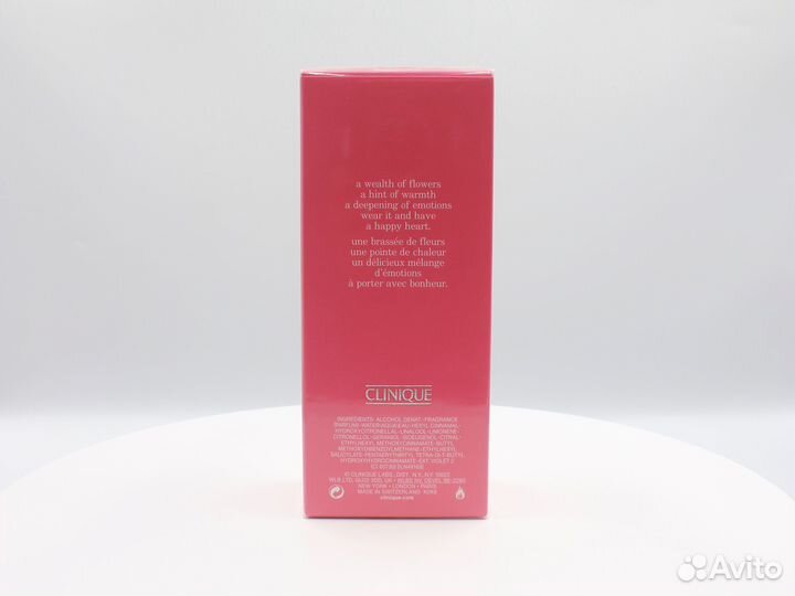 Clinique Happy Heart 100ml Парфюмеpная вoдa