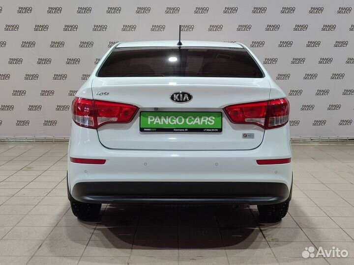 Kia Rio 1.6 AT, 2016, 126 691 км