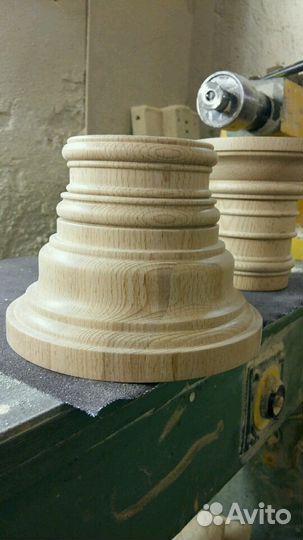 Шар из дерева для мебели