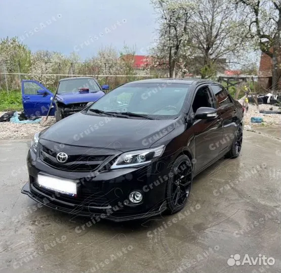 Передние фары Corolla 150 2008-2013 в стиле Lexus