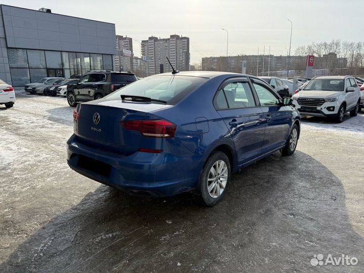 Volkswagen Polo 1.6 AT, 2021, 71 512 км