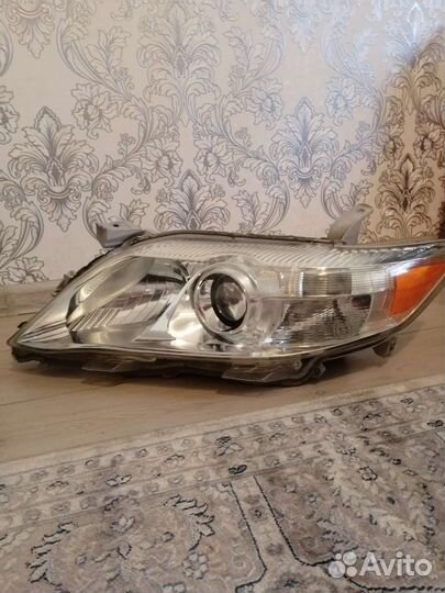 Фары на toyota camry xv 40 рестайлинг