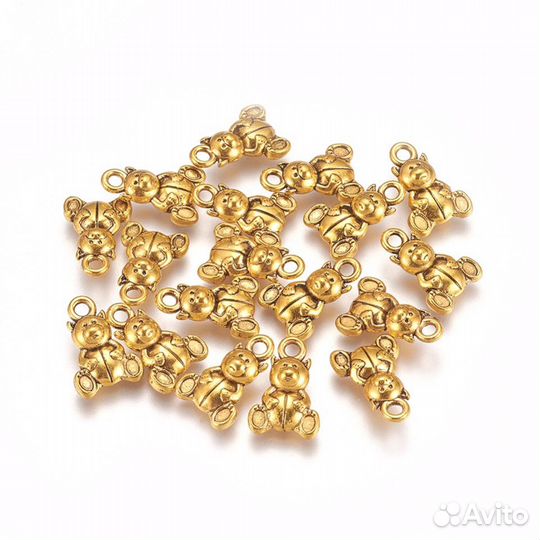 Подвески мишки тедди