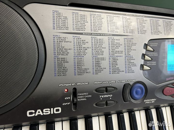Синтезатор Casio CTK-551