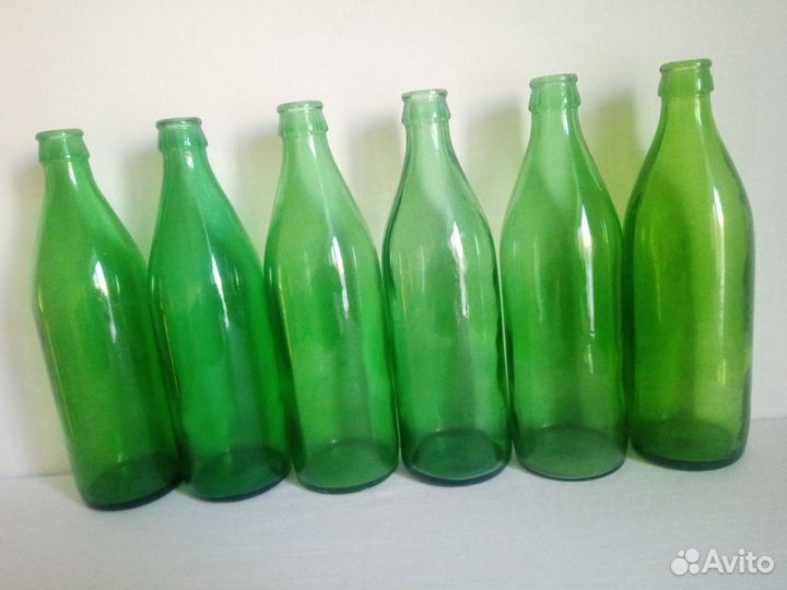 Стеклянные бутылки СССР «Чебурашка»