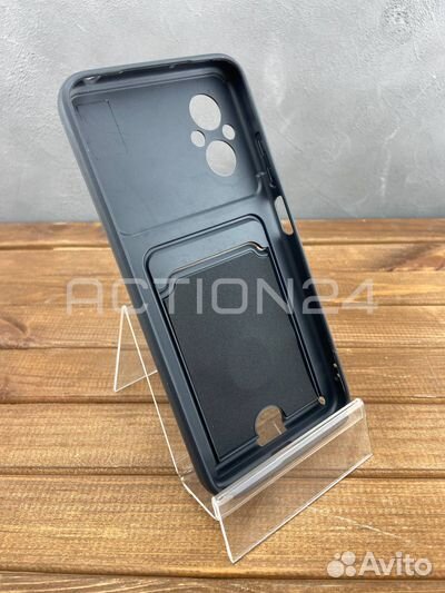 Чехол на Xiaomi Poco M4 5G / M5 трансформер (черны