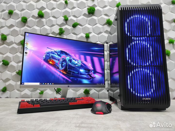 Игровой пк i3 10105f gtx 1650 4gb