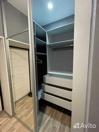 Гардеробная купе