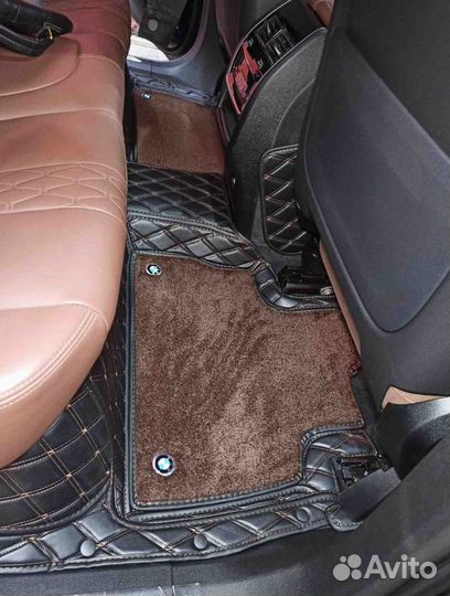3Д коврики из экокожи BMW X6 G06 2021