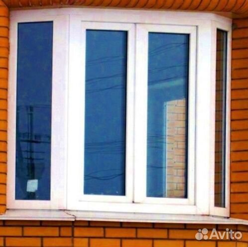 Пластиковое окно новое с установкой
