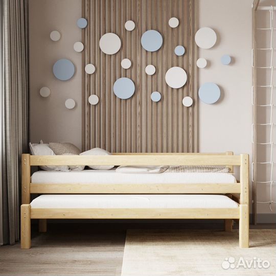 Двухъярусная кровать массив сосны