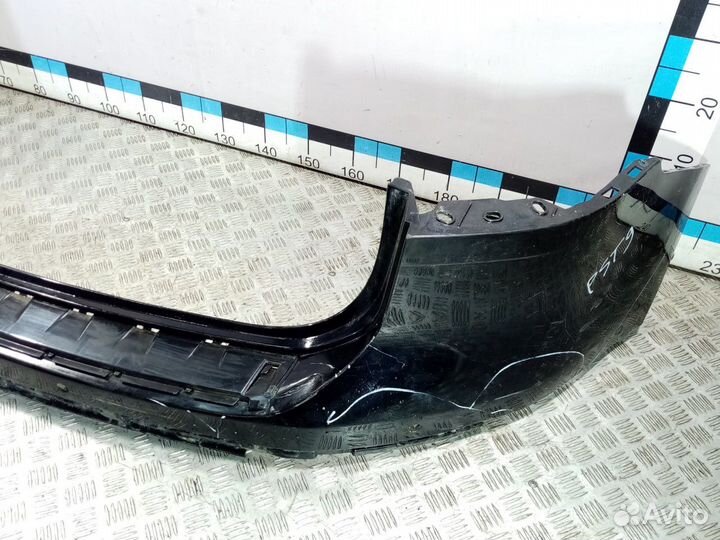 Б/У Бампер задний (верхняя часть) Touareg#001