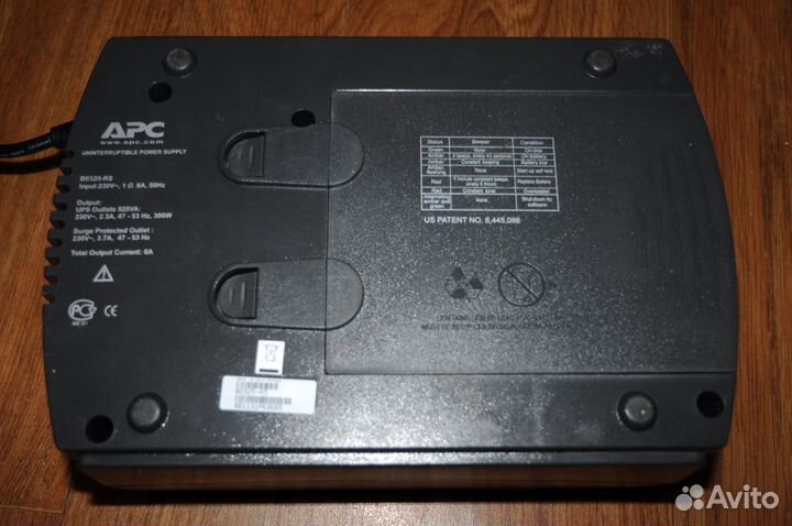 Бесперебойник APC Back-UPS ES 525/ BE525-RS