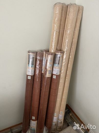 Шторы бамбуковые рулонные