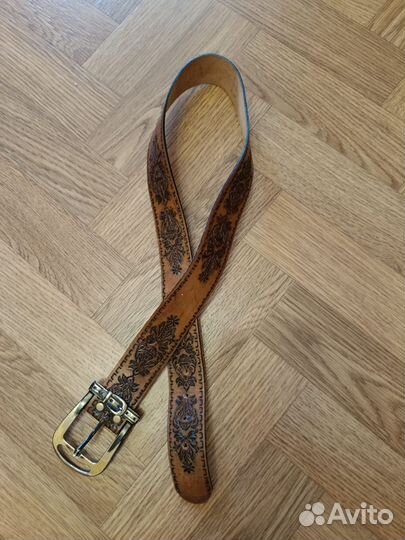 Ремень кожа винтаж Англия